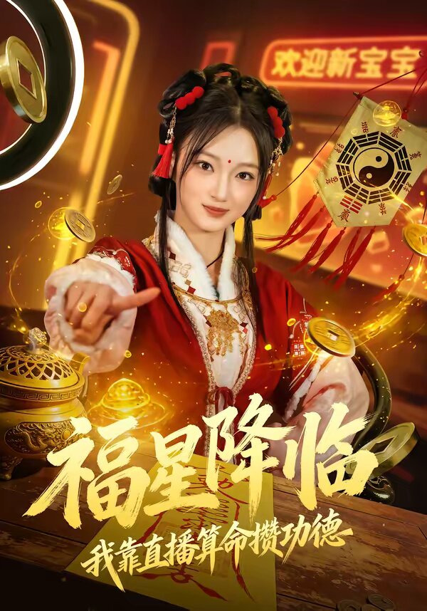 福星降临我靠直播算命攒功德（1080）