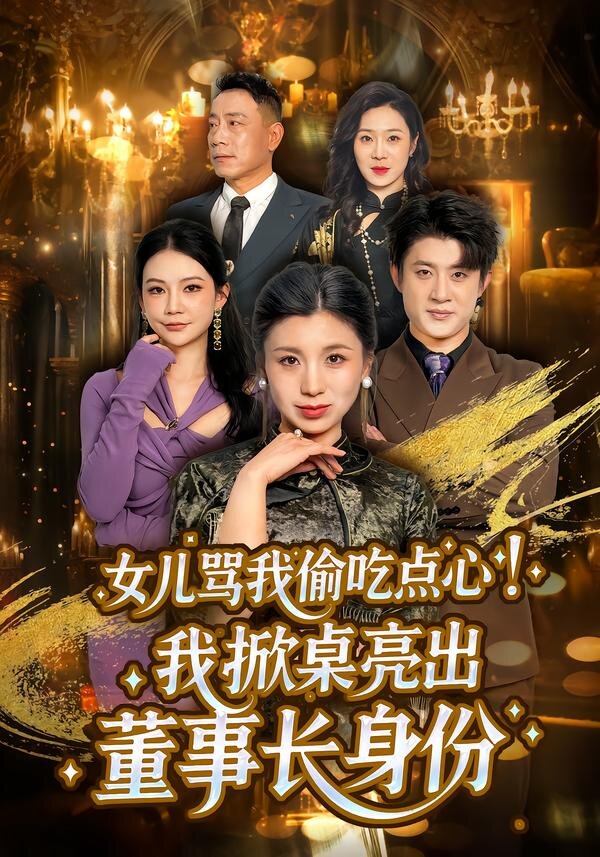 女儿骂我偷吃点心我掀桌亮出董事长身份（4K）