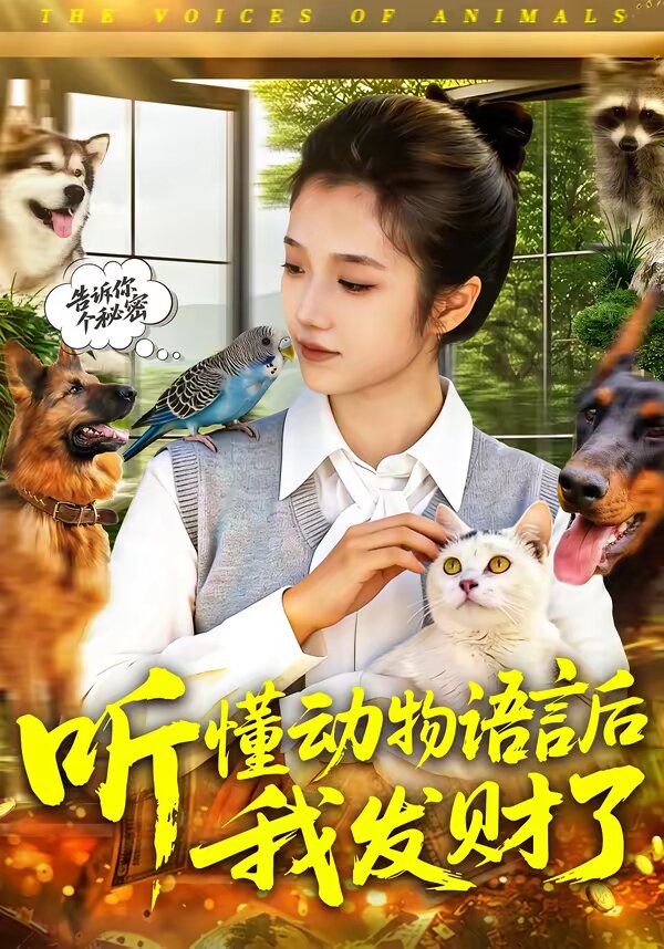 听懂动物语言后我发财了海报